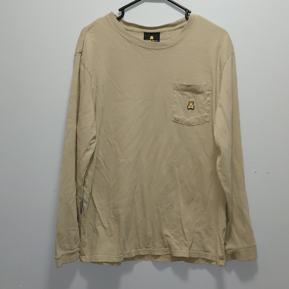 Teddy Fresh Tan Long Sleeve Shirt Large